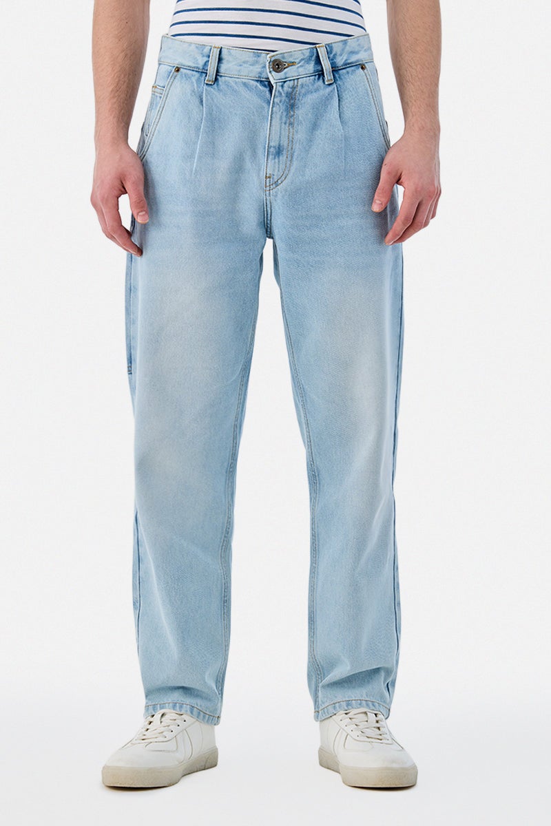 SNITCH Washed Baggy Jeans - Image 3